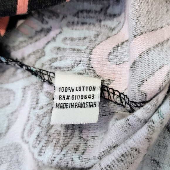 AHP Another Hype Piece Hype All Over Print Short Sleeve T-shirt Sz M Graphic Tee - Picture 10 of 10